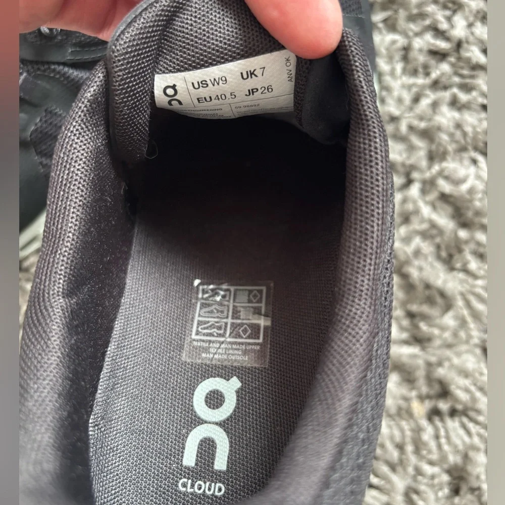 On Cloud 6 Womens Running Shoes- size 9 - Picture 6 of 7